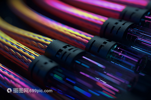 光纤电缆的概念图